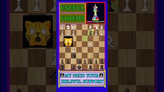 Italian game Rousseau Gambitshorts chess [upl. by Notnelc997]