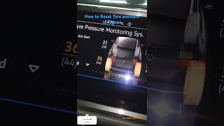 How to Reset your VW Tiguan Car Tyre Pressure Monitor System  Tyre Pressure Reset [upl. by Tav]