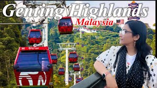 Genting Highlang Malaysia 🇲🇾 Hill station  indoor theme park amp Mall [upl. by Xerxes]