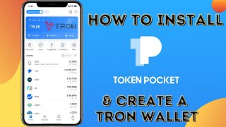 How to create a Tron wallet in Token Pocket on iPhone [upl. by Deden825]