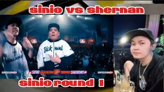 sinio vs shernan sinio round 1 [upl. by Ahseenal]