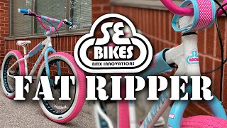 2022 SE Bikes Miami Fat Ripper 26quot Fat Bike Cruiser BMX Unboxing  Harvester Bikes [upl. by Oer]