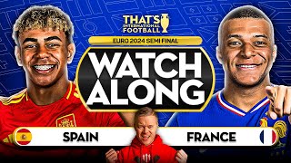 SPAIN vs FRANCE LIVE EURO 2024 with Mark GOLDBRIDGE LIVE [upl. by Marx]