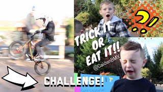 BMX Trick It OR Eat It Challenge [upl. by Ayekram]