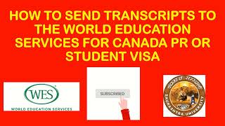 SAURASHTRA UNIVERSITYProcedure to send a transcriptstudyPRWESCANADA [upl. by Tnomal]