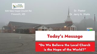 Sunday Morning Worship from New Hope Baptist in Foxworth [upl. by Noxid]