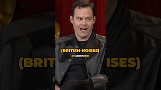 The PERFECT British Accent 😂  Bill Hader on Conan [upl. by Isbel]