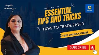 Essential Tips And Tricks of Royal Q How to trade easily with Royal Q [upl. by Brunella]