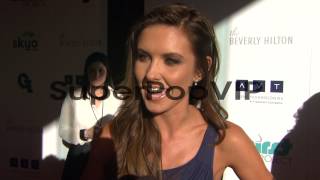 INTERVIEW  Audrina Patridge on supporting this event on [upl. by Aneehsak]