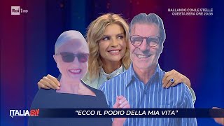 Martina Colombari quotEcco il podio della mia vitaquot  ItaliaSì 08112021 [upl. by Ravaj111]