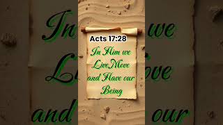 Acts 17 28 [upl. by Ned]