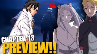 Boruto Chapter 13 Preview In Hindi  Critics Anime [upl. by Sayette]