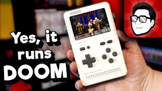 DIY “Game Boy” Handheld  ClockworkPi v31 GameShell Review  Nintendrew [upl. by Asen202]