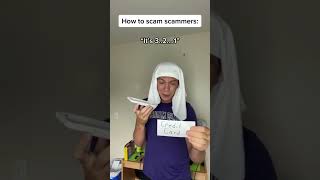 Scamming The Scammer😂😂 credit jenniefromtheblock on TikTok [upl. by Eselehs]