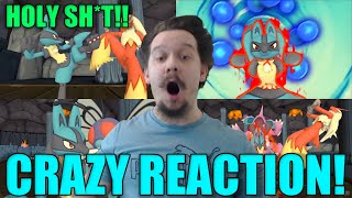 ACTIONPACKED INSANITY Crasher Reacts Lucario VS Blaziken Pokemon Battle  DBX [upl. by Noiemad510]