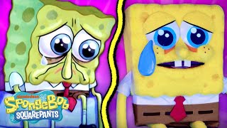 Gary Goes Missing IRL 😢  SpongeBob Music Videos with Puppets  SpongeBob [upl. by Hamrnand]