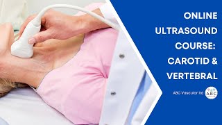 Ultrasound Online Course Carotid and Vertebral Arteries [upl. by Llemej]