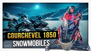 Courchevel 1850  Snowmobiles [upl. by Atikahc]