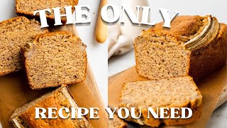 This is the easiest vegan banana bread youll ever make  No eggs no dairy gluten free [upl. by Corson]