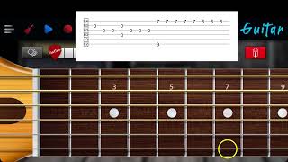 Gitara  Parokya ni Edgar real guitar app Free Tabs [upl. by Yeaton]