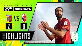 Catanzaro vs Bari 20  Volano verso lalto le aquile calabresi  HIGHLIGHTS SERIE BKT 2023  2024 [upl. by Nylauqcaj781]