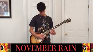 MBMC  November Rain Guitar Solos by Guns N Roses [upl. by Cinemod268]