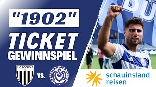 Der MSV Duisburg ist zu Gast beim 1FC Bocholt  Ticket Gewinnspiel [upl. by Weig]