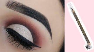 EASY EYEBROW TUTORIAL For Beginners Using Pencil  Best Eyebrow Pencil [upl. by Barris]