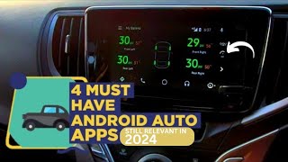 4 Must Have Android Auto Apps  Enhance Your Driving Experience with Best Android Auto Apps [upl. by Enelak]