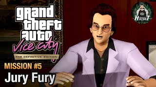 GTA Vice City Definitive Edition  Jury Fury Mission with RTX 4090 Ultra Graphics [upl. by Catt385]