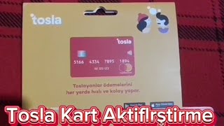 Tosla Kart Aktifleştirme  Tosla Kart Ekleme [upl. by Kristoforo839]