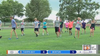 Monticello cross country holds first official practice [upl. by Eseeryt614]