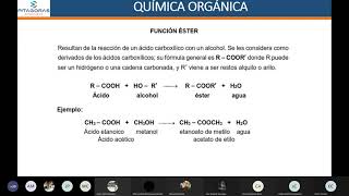 Funciones orgánicas  Isomería  Parte 1  Química Orgánica  Clase virtual  Academia Pitágoras UNI [upl. by Codel]