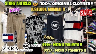 100 Original Clothes Shop In Mumbai  ₹149 Only  Cheapest Export Surplus Clothes  Branded Clothes [upl. by Etteb]