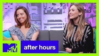 Aubrey Plaza amp Elizabeth Olsen of Ingrid Goes West Get Trapped  After Hours  MTV [upl. by Clarence]