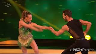 Gabriella Papadakis and Guillaume Cizeron skating in Dancing on Ice Semi Final 4318 [upl. by Tal674]