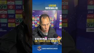 LUCAS BOVAGLIO no se preocupa tras empate de PALESTINO en COPA SUDAMERICANA quotNo modifica nadaquot [upl. by Gabie]