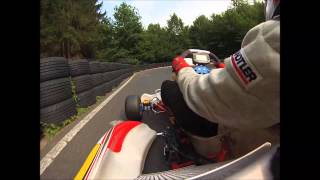 Rotax DD2 Westerwaldring Rennkart 09082015 [upl. by Winshell]