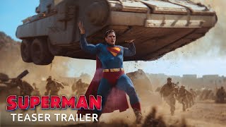 SUPERMAN LEGACY  Teaser Trailer 2025 Movie DC Studios concept [upl. by Prendergast]