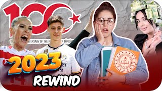 2 DAKİKADA 2023 Neler Yaşadık❓2023rewind [upl. by Seabrook279]