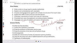 KUHS Medicinal Chemistry പാസ്സാകാൻ ഈ Answer Writing Approaches അറിയാമോ ഇനി പരീക്ഷ ഭയം വേണ്ട [upl. by Bunns]