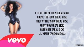 Lil Kim  Real Sick Ft Jadakiss amp Biggie Lyrics Video HD [upl. by Yffub]