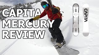 Capita Mercury Snowboard Review [upl. by Tristam]