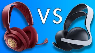 Sony PlayStation Pulse Elite VS SteelSeries Arctis Nova 7 THE ULTIMATE GAMING HEADSET COMPARISON [upl. by Naed]