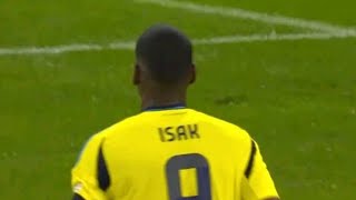 Alexander Isak Penalty Miss amp Disallowed Goal Vs Azerbaijan  Sweden 60 Kulusevski Highlights [upl. by Lavoie836]