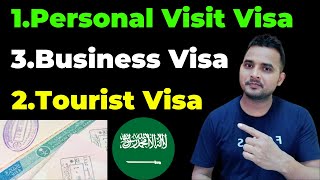 Saudi Tourist Visa Personal Visit Visa amp Business Visit Visa  Saudi Arabia Visa [upl. by Eillib]