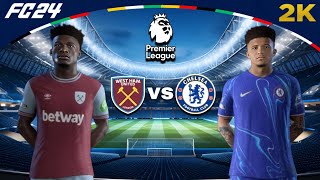 FC 24  West Ham United vs Chelsea  Premier League 2425  Full Match PC™ 2K60 [upl. by Loretta]