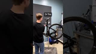 How to Use a Bike Stand 🚴 shorts [upl. by Johppah]