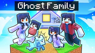 Having a GHOST FAMILY in Minecraft [upl. by Kimble369]