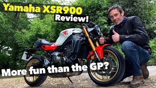 2024 Yamaha XSR900 Review  More fun than the XSR900 GP [upl. by Nella]